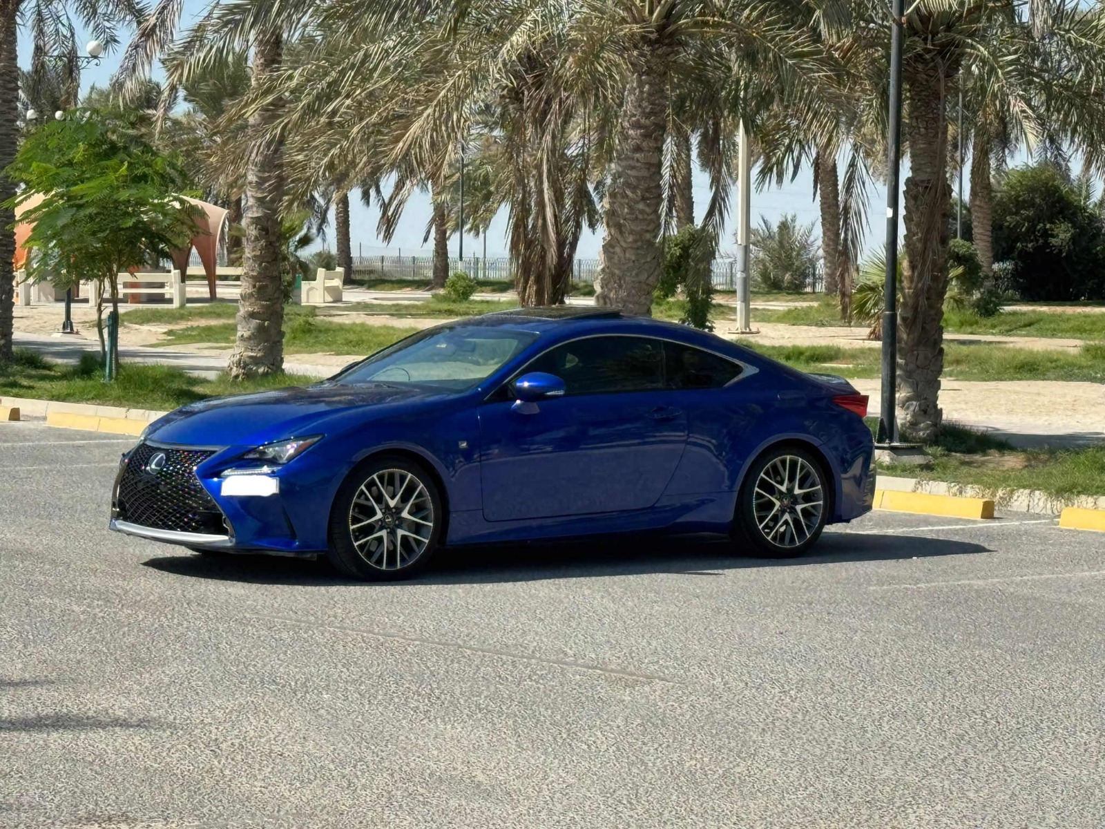 Lexus RC-350 / 2016 (Blue)