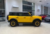 Ford Bronco Wildtrak 2022 (Yellow)