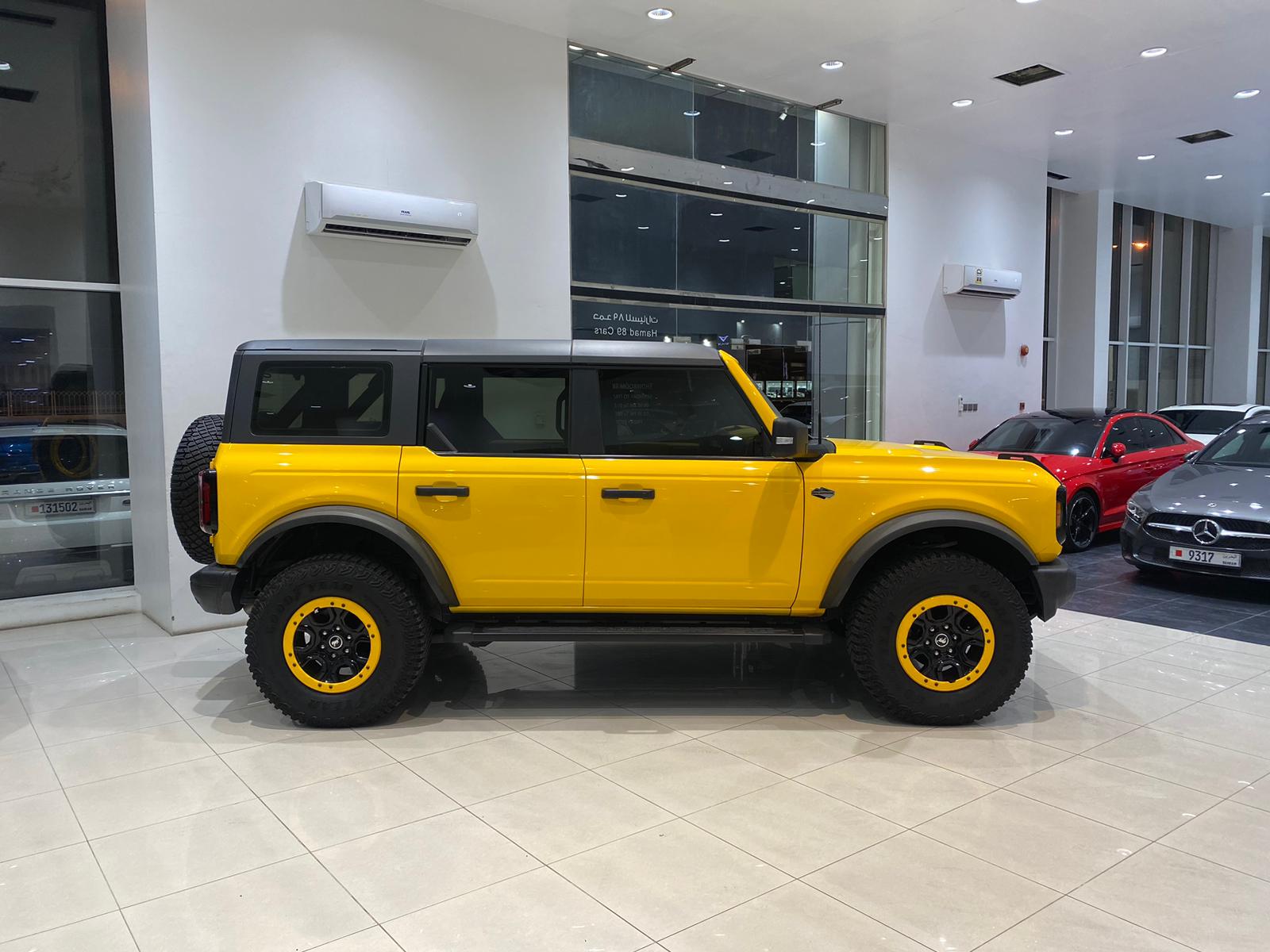 Ford Bronco Wildtrak 2022 (Yellow)