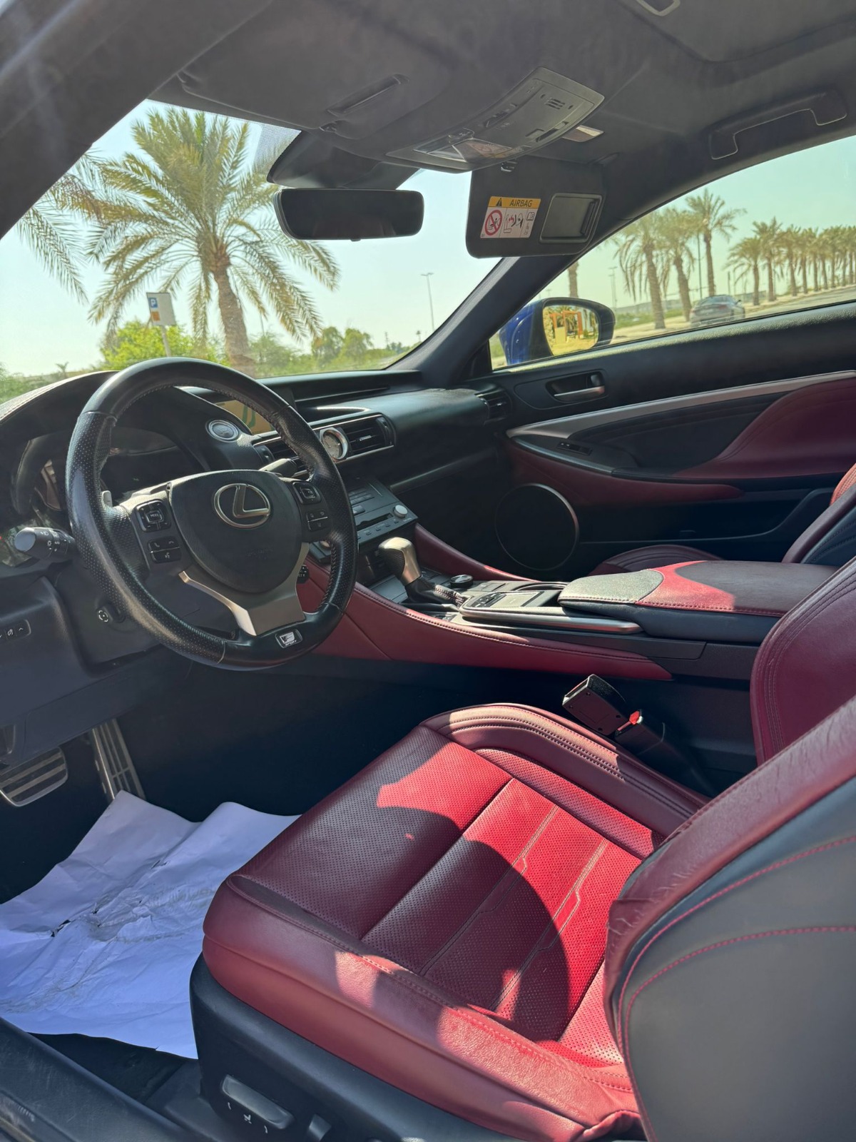 Lexus RC-350 / 2016 (Blue)