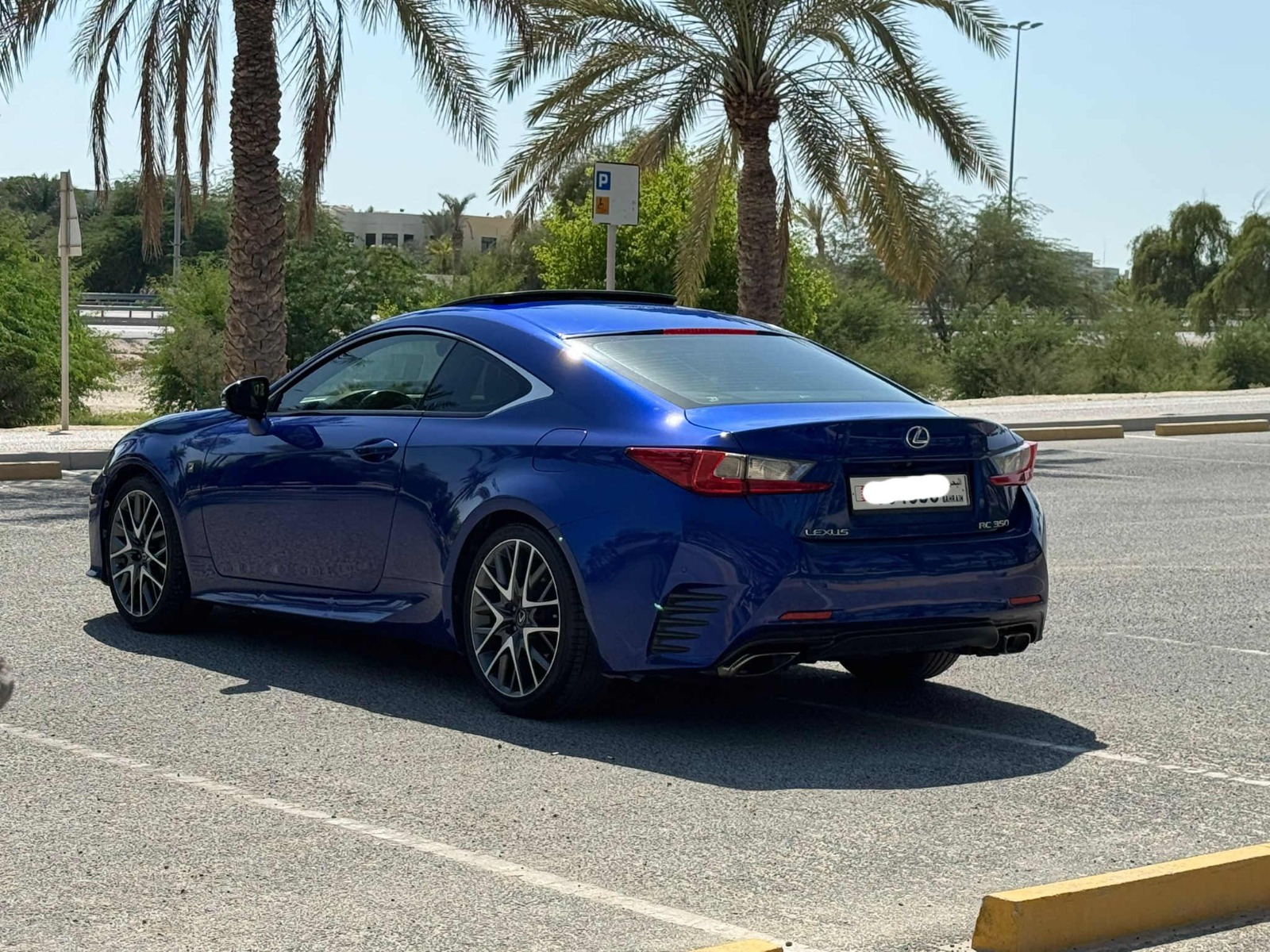 Lexus RC-350 / 2016 (Blue)