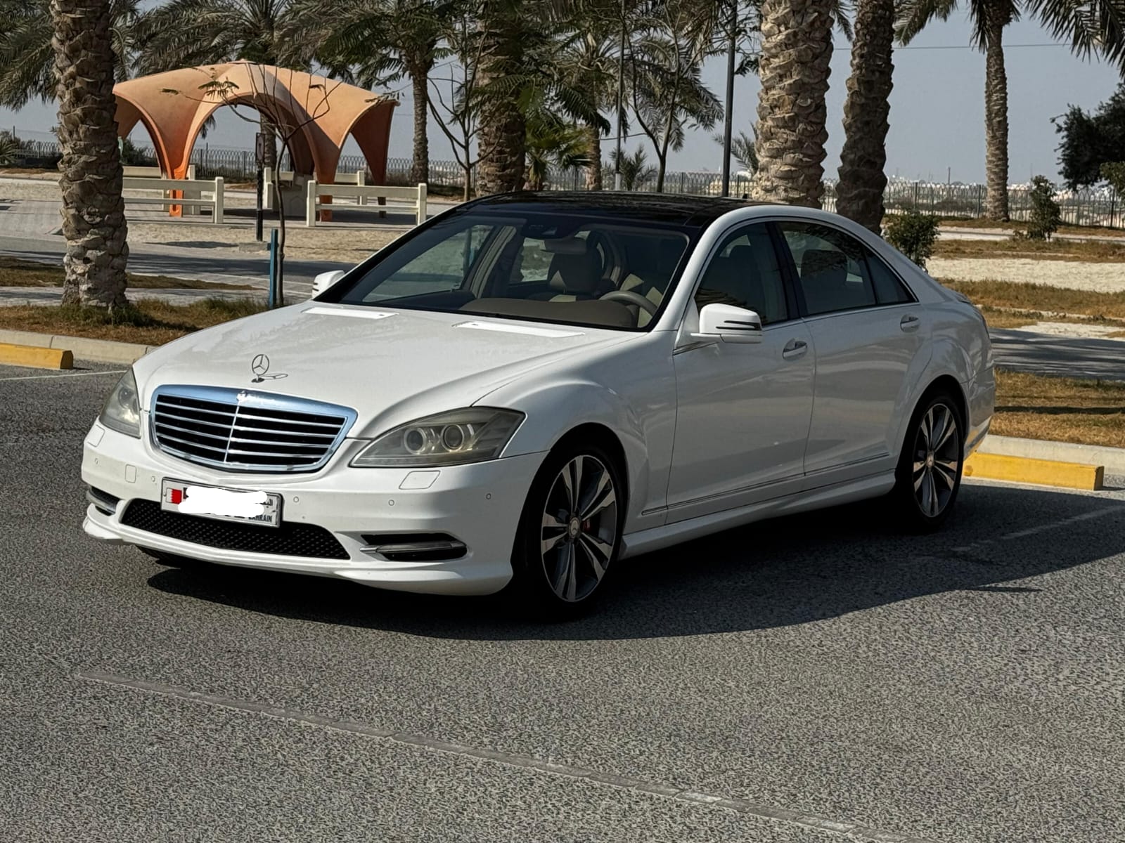 Mercedes Benz S-350 / 2011 (White)