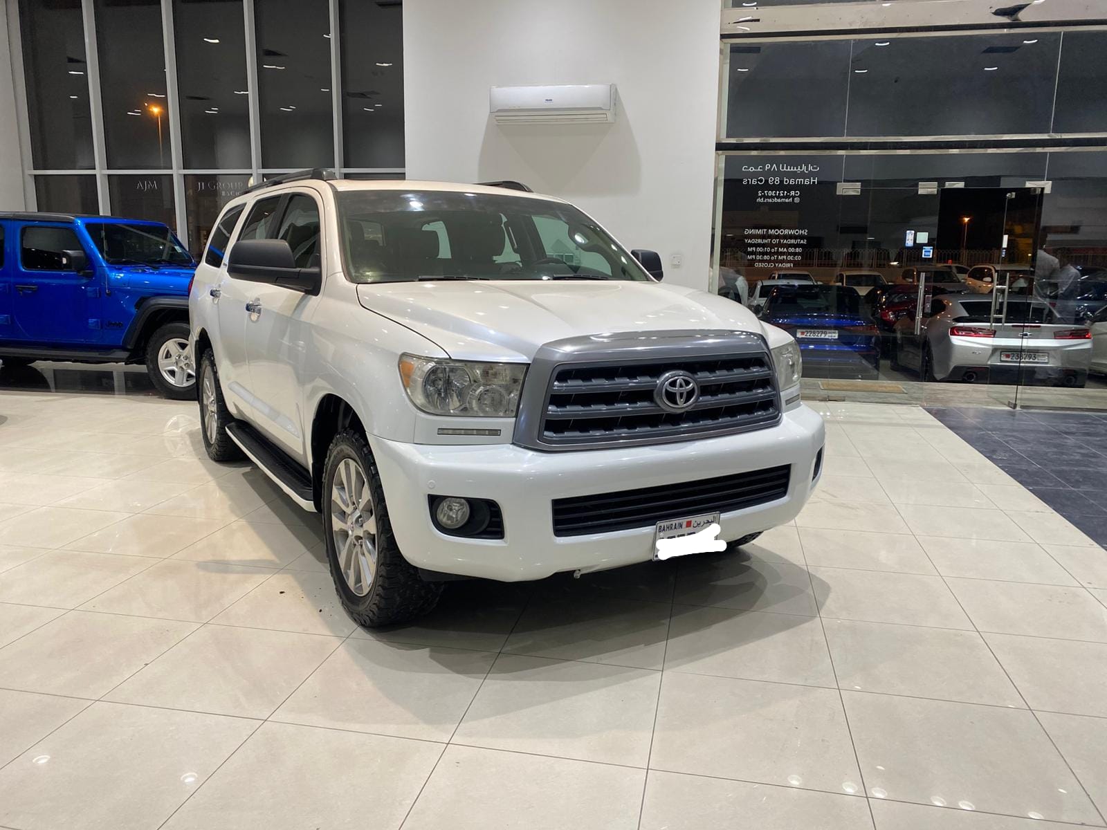 🚗 For Sale: 2015 Toyota Sequoia Limited (White)