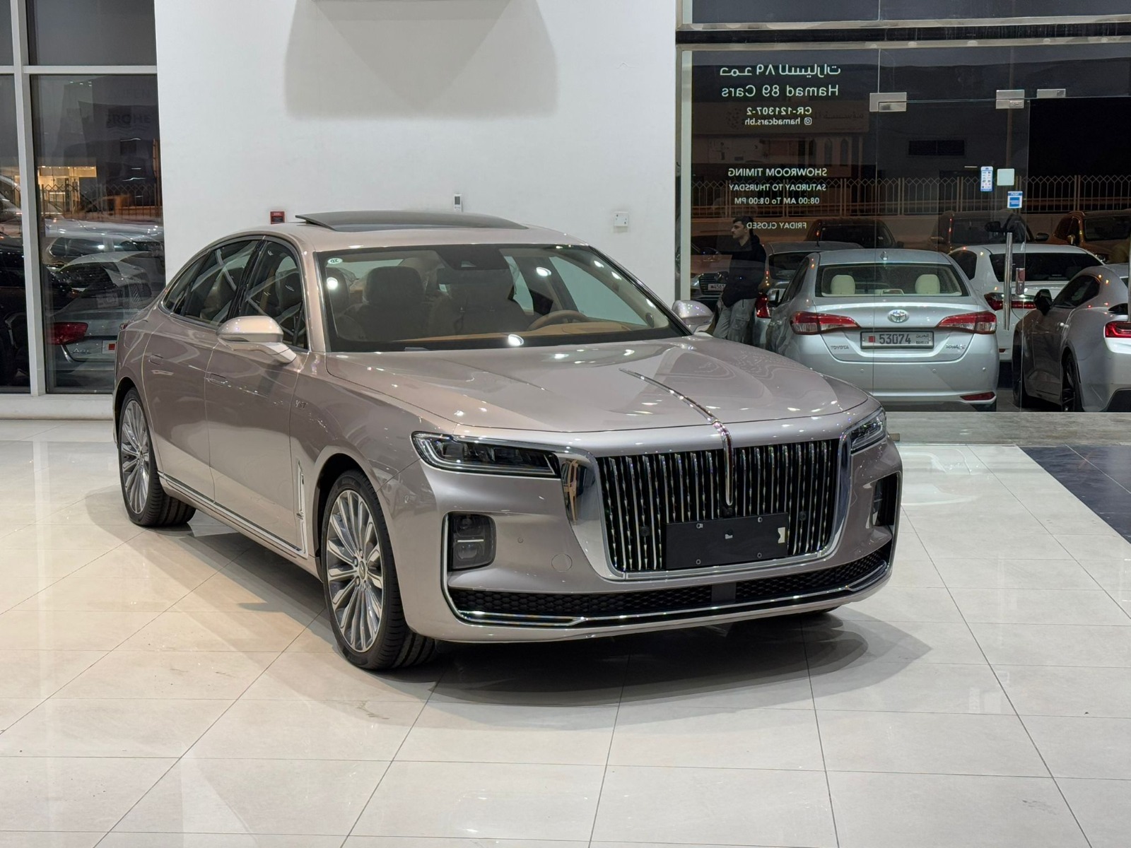 Brand new HONGQI H9 2023 (GREY)